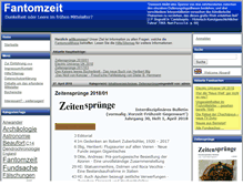 Tablet Screenshot of fantomzeit.de